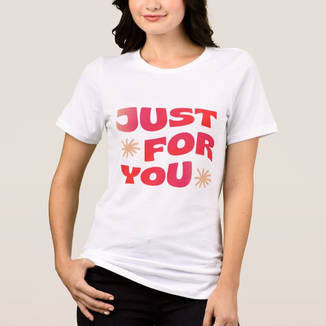 Women's Basic T-Shirt Tri-Blend Shirt (Front)