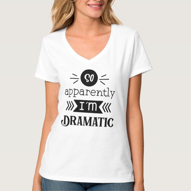 Women's Basic V-Neck T-Shirt (Front)