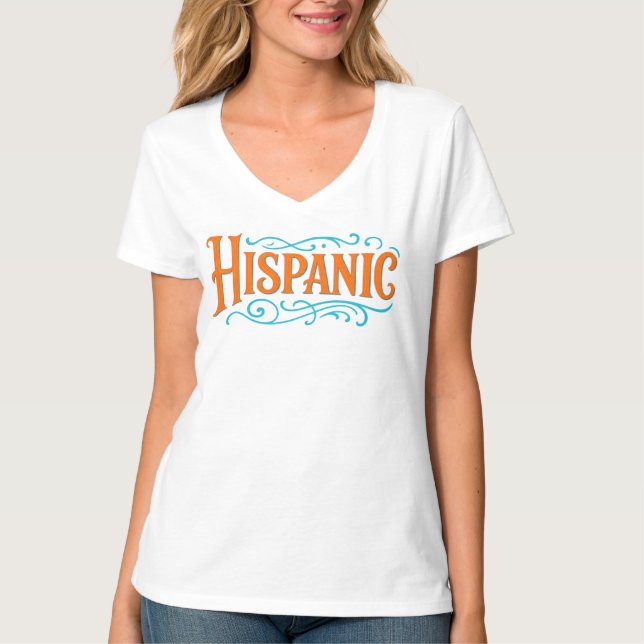 Women's Basic V-Neck T-Shirt (Front)