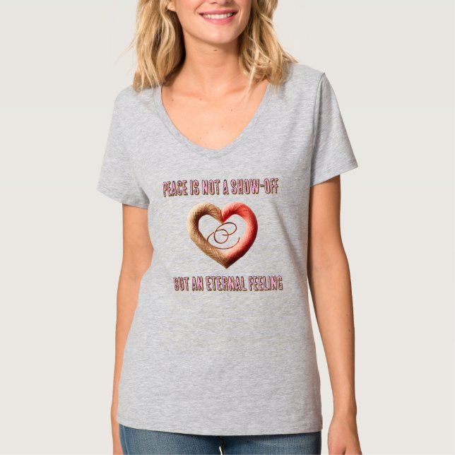Women's Basic V-Neck T-Shirt (Front)