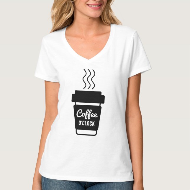 Women's Basic V-Neck T-Shirt (Front)
