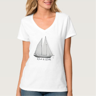 Women's Basic V-Neck T-Shirt