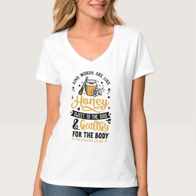 Women's Basic V-Neck T-Shirt (Front)