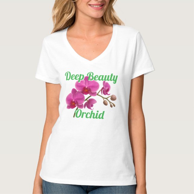 Women's Basic V-Neck T-Shirt (Front)