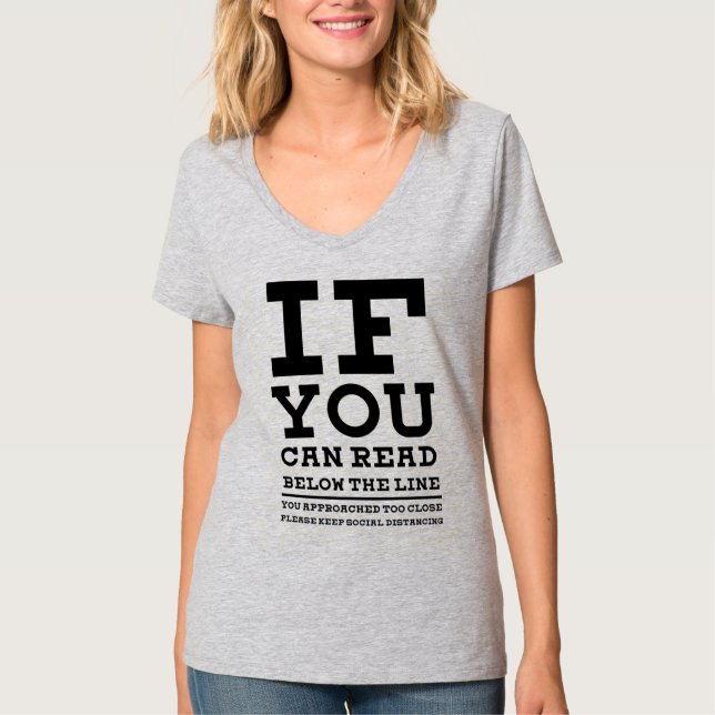 Women's Basic V-Neck T-Shirt (Front)