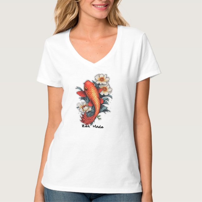 Women's Basic V-Neck T-Shirt  (Front)