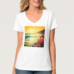 Women's Basic V-Neck T-Shirt Sale Price $23.16.$