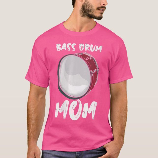 Womens Bass Drum Mum T-Shirt (Front)