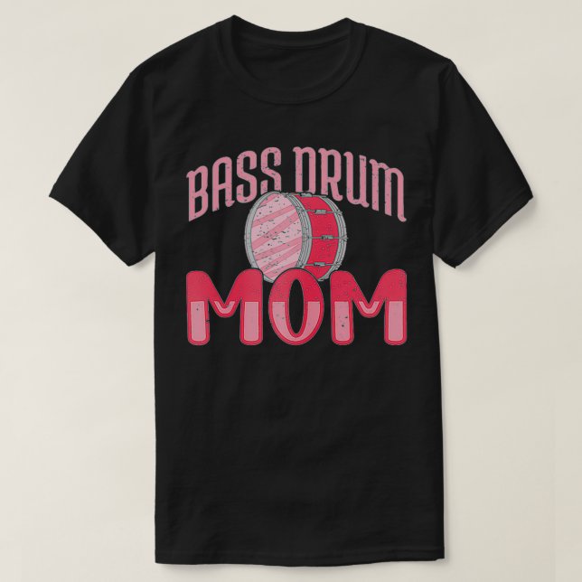 Womens Bass Drum Mum  T-Shirt (Design Front)