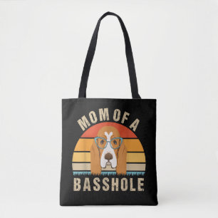 Women's Basset Hound Presents Funny Mum Of A Bassh Tote Bag