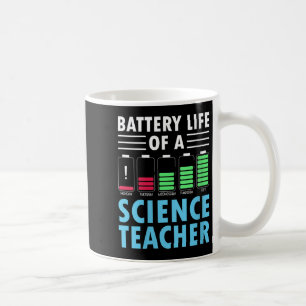 Womens Battery Life Weekly Cycle For Funny Science Coffee Mug