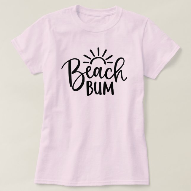 WOMEN'S BEACH BUM T-Shirt (Design Front)