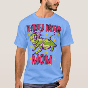 Womens Bearded Dragon Mom Grandma Mothers Day T-Shirt