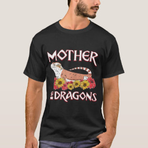 Womens Beardie Mum Bearded Dragon T-Shirt
