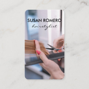 Womens Beauty Hair Salon Appointment Card