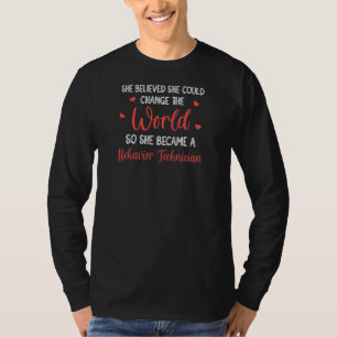 Womens Behaviour Technician ABA Therapist T-Shirt