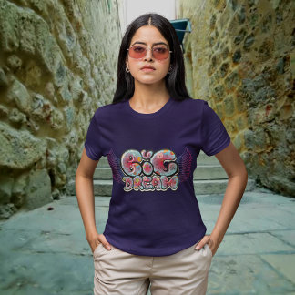 Women's Bella+Canvas Dream Big Tri-Blend T-Shirt Shirt
