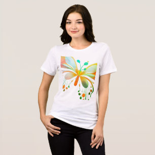 Women's Bella Canvas Jersey V-Neck T-Shirt by Rok Tri-Blend Shirt