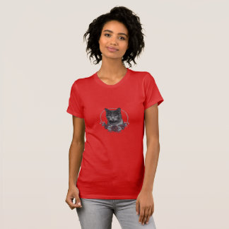 Women's Bella Canvas Red T-shirt