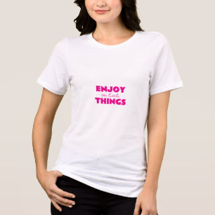 Women's Bella+Canvas Slim Fit T-Shirt(White Tri-Blend Shirt