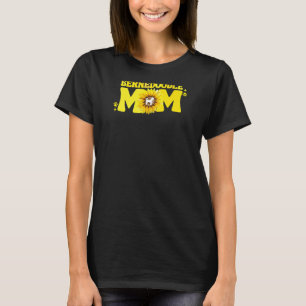 Womens Bernedoodle Mum For Women Adults Bernedoodl T-Shirt