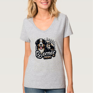 Womens Berner Mum - Bernese Mountain Dog Mum Gift T-Shirt