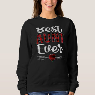 Womens Best Aunt Ever Tee  From Nephews Print Red 