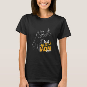 Womens Best Beagle Mum Ever Beagle Jumper Mama Bea T-Shirt