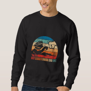 Womens Best Bearded Dragon Dad Ever Fist Bump Men Sweatshirt