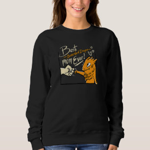 Womens Best Bearded Dragon Mum Ever Sweatshirt