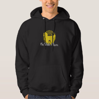 Womens Best Boshih Mum Sunflower Dog Paws Motheru2 Hoodie