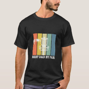 Womens Best Dad By Par Disc Golf Frisbee Golf Fath T-Shirt