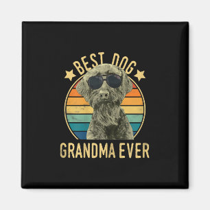 Womens Best Dog Grandma Ever Giant Schnauzer Magnet