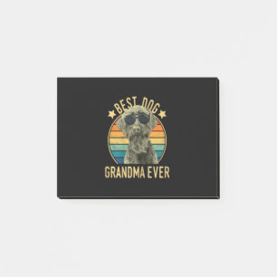 Womens Best Dog Grandma Ever Giant Schnauzer Post-it Notes