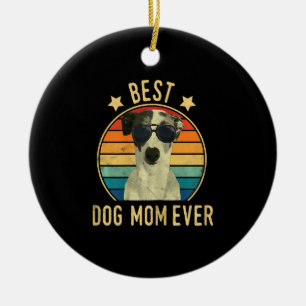 womens best dog mum ever italian greyhound ceramic tree decoration