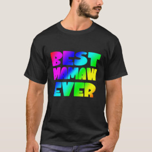 Womens Best Mamaw Ever Mother's Day T-Shirt
