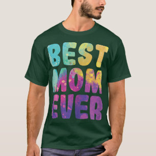 Womens Best Mum EverCute Watercolor Mother Mama T-Shirt