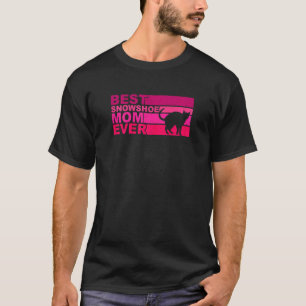 Womens Best Snowshoe cat Mum Ever T-Shirt