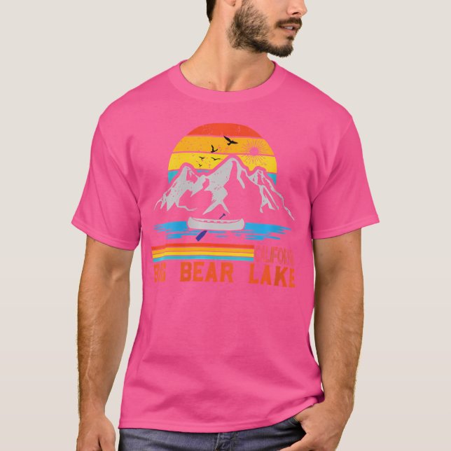 Womens Big Bear Lake California Souvenirs Hiking C T-Shirt (Front)