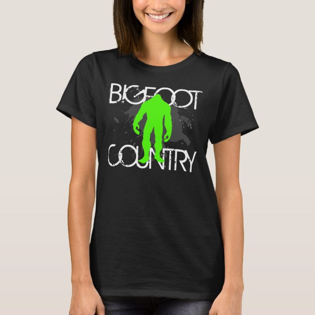 Womens Bigfoot T-Shirt (Front)