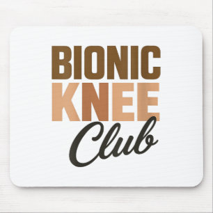 Womens Bionic Knee Club V-neck  Mouse Mat
