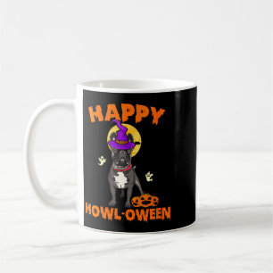 Womens Black French Bulldog Witch Costume Dog Coffee Mug