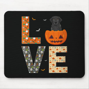 Womens Black Labrador Dog Lovers Boys Girls Funny Mouse Mat