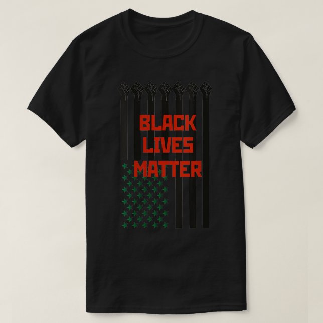 Womens Black Lives Matter VNeck  T-Shirt (Design Front)