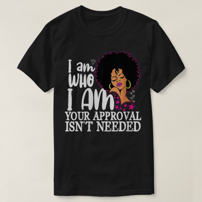 Womens Black Queen Gifts Curly Natural Afro Africa T-Shirt (Design Front)