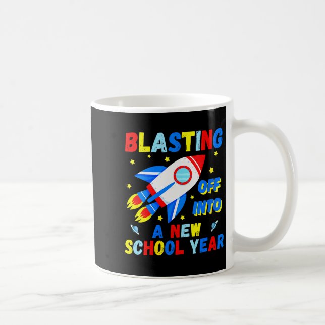 Womens Blasting Off Into A New School Year Cute Ro Coffee Mug (Right)