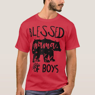 Womens Blessed Mama T Shirts,Mama Bear Shirt that 