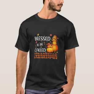 Womens Blessed To Be Called Grandma Halloween T-Shirt