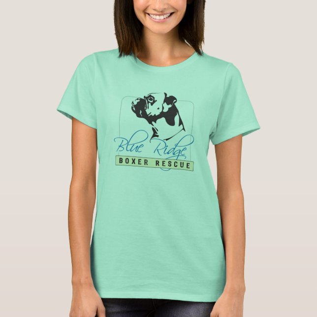 Womens Blue Ridge Boxer Rescue Shirt (Front)