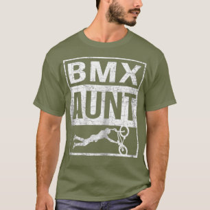 Womens BMX Aunt Funny Bike Motocross Biker Gift T-Shirt